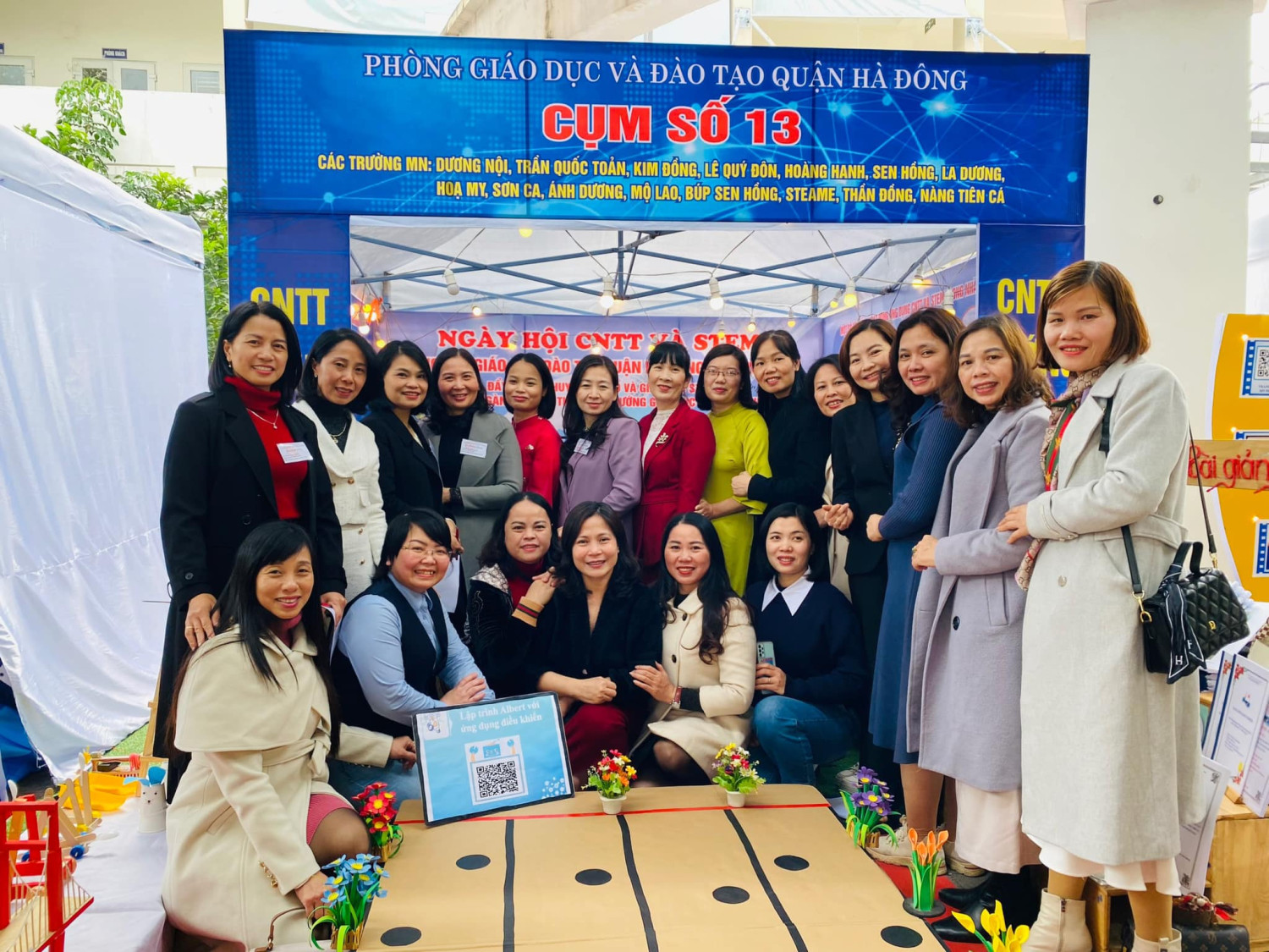 NGÀY HỘI CNTT- STEM- VĂN HOÁ THỂ THAO NGHÀNH GIÁO DỤC VÀ ĐÀO TẠO QUẬN HÀ ĐÔNG