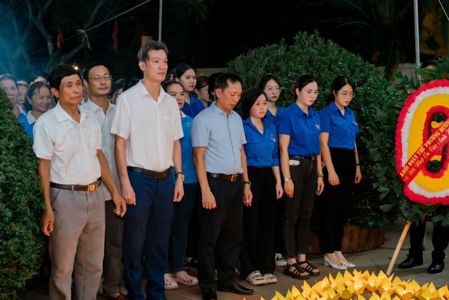 LỄ THẮP NẾN TRI ÂN, TƯỞNG NHỚ CÁC ANH HÙNG LIỆT SĨ NHÂN KỈ NIỆM 77 NĂM NGÀY THƯƠNG BINH- LIỆT SĨ (27/7/1947-27/7/2024)